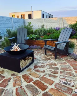 Discount Beliani ADIRONDACK scuro Grigio