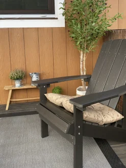 Discount Beliani ADIRONDACK scuro Grigio