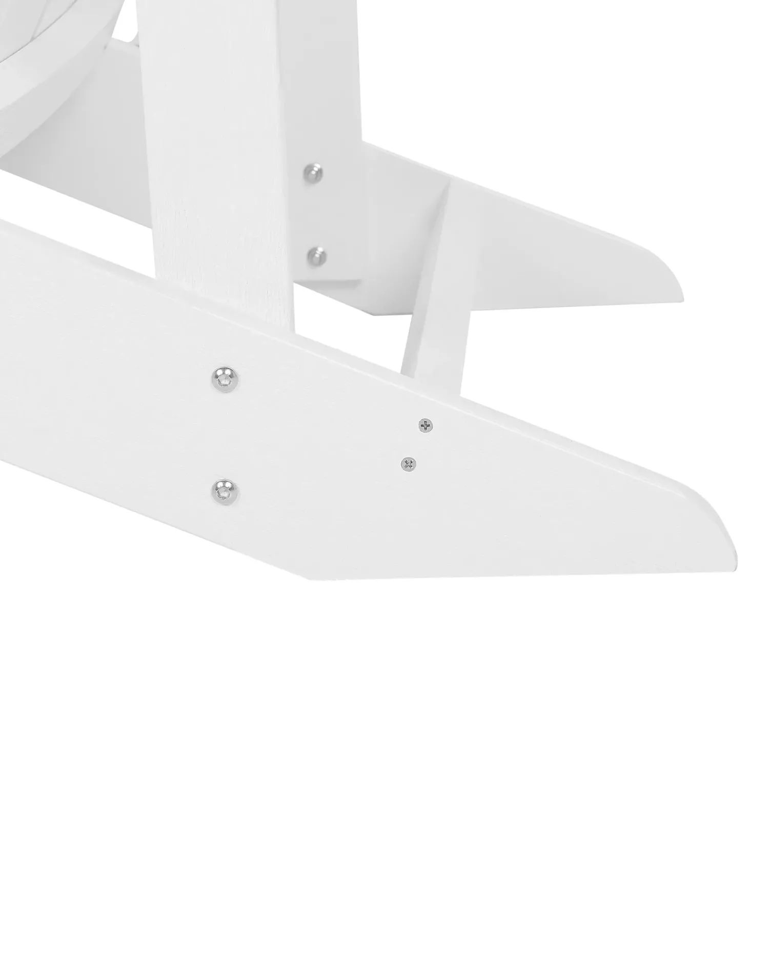 Beliani ADIRONDACK con poggiapiedi Bianco