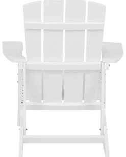 Beliani ADIRONDACK con poggiapiedi Bianco