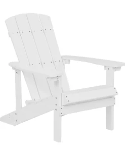 Beliani ADIRONDACK con poggiapiedi Bianco