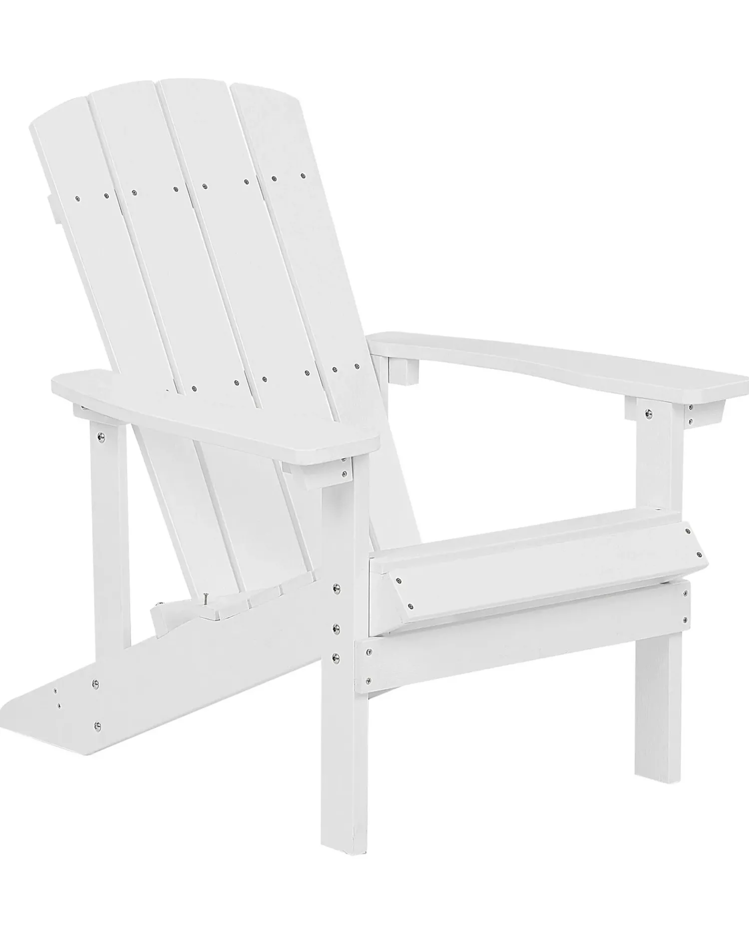 Beliani ADIRONDACK con poggiapiedi Bianco