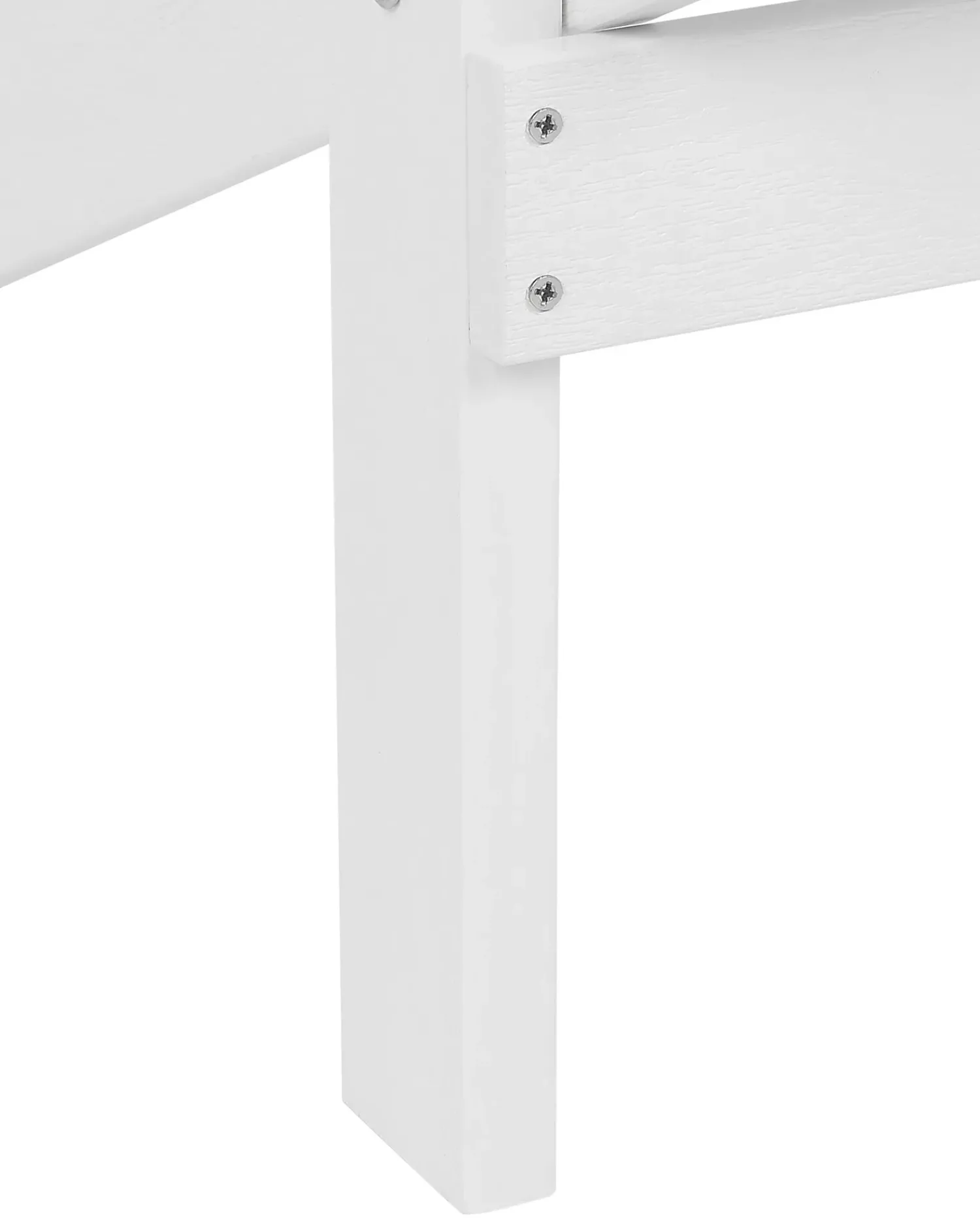 Beliani ADIRONDACK con poggiapiedi Bianco