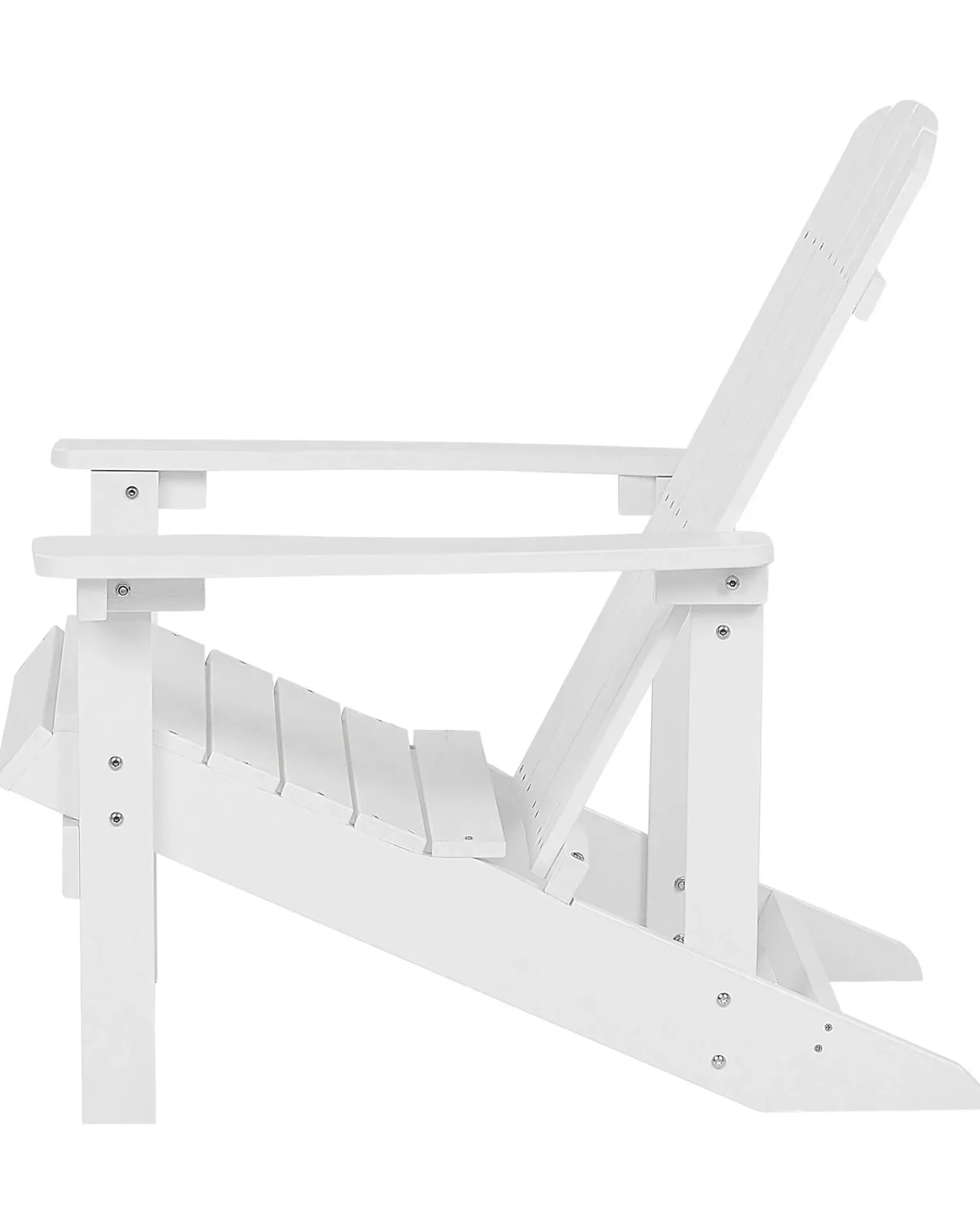 Beliani ADIRONDACK con poggiapiedi Bianco