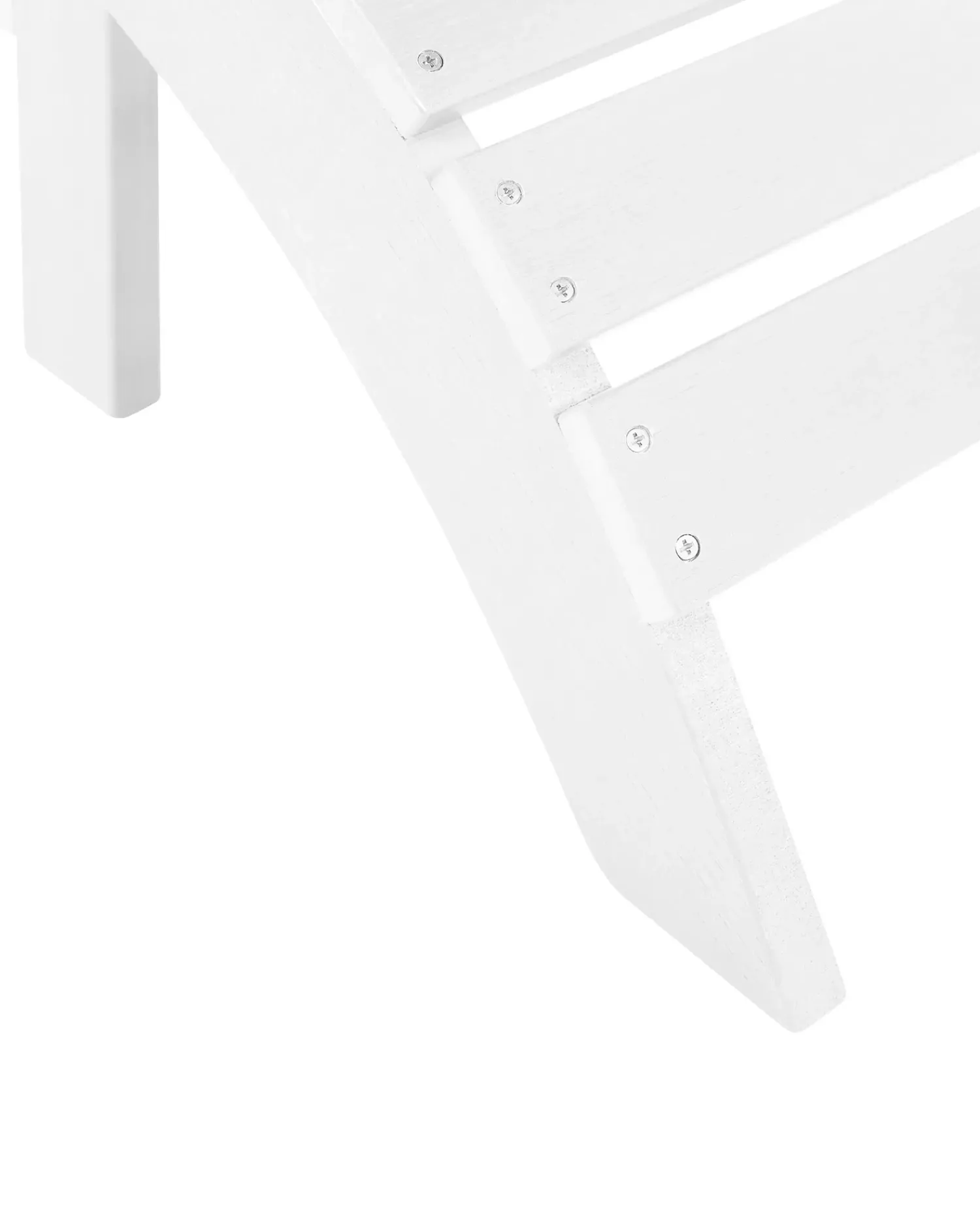 Beliani ADIRONDACK con poggiapiedi Bianco
