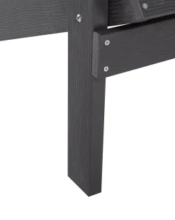 Outlet Beliani ADIRONDACK con poggiapiedi scuro Grigio