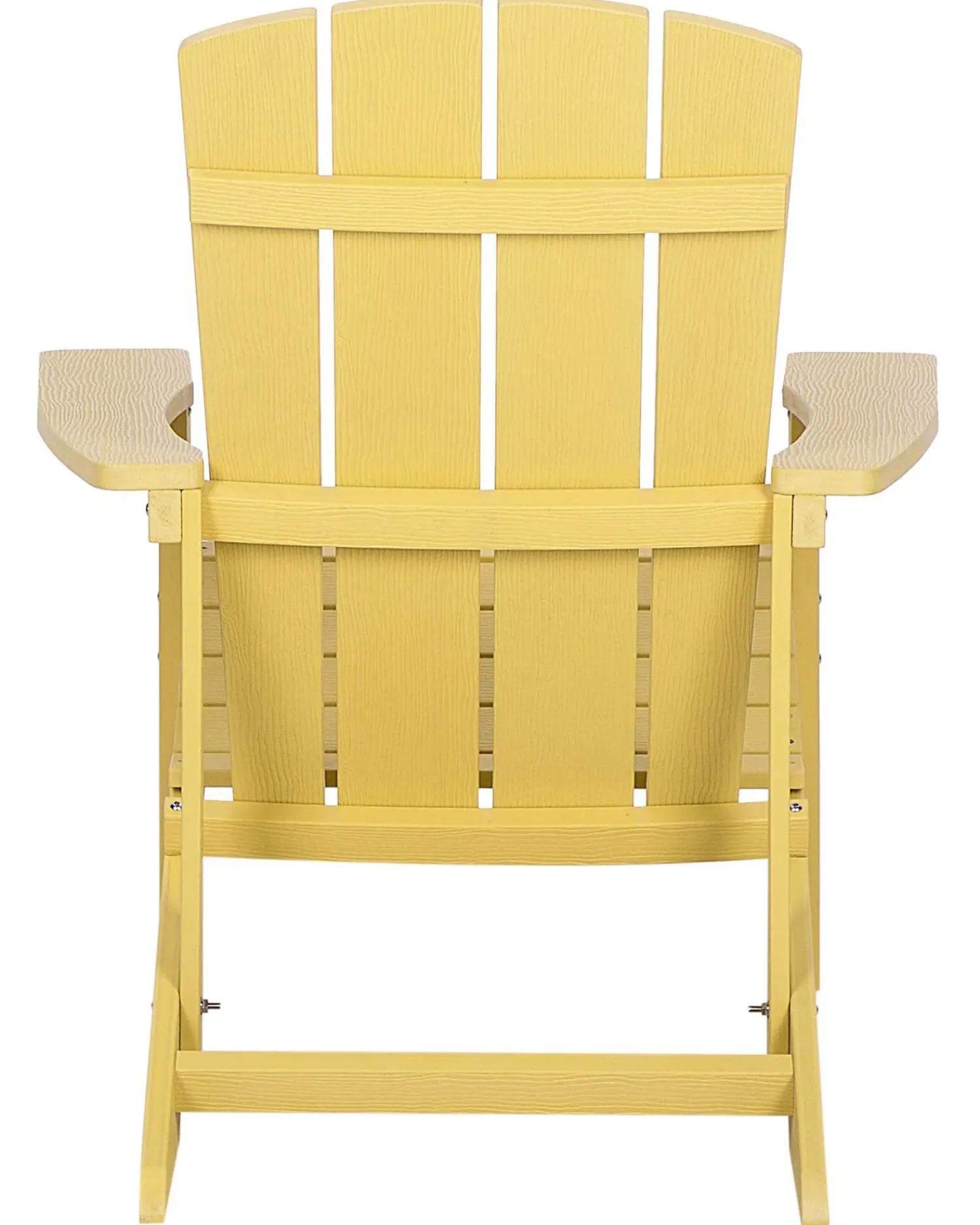 Clearance Beliani ADIRONDACK con poggiapiedi Giallo