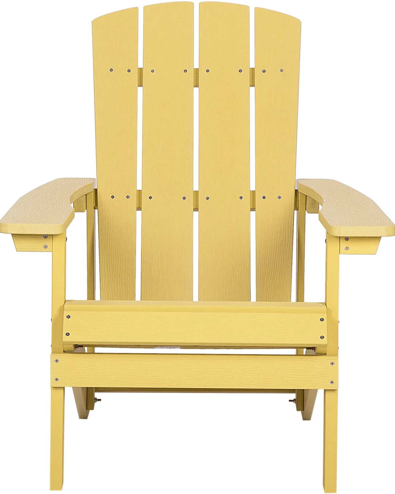 Clearance Beliani ADIRONDACK con poggiapiedi Giallo