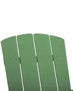 Outlet Beliani ADIRONDACK con poggiapiedi Verde