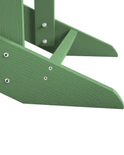 Outlet Beliani ADIRONDACK con poggiapiedi Verde