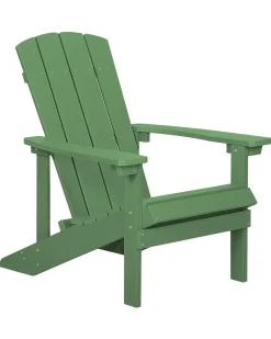 Outlet Beliani ADIRONDACK con poggiapiedi Verde