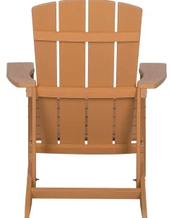 Clearance Beliani ADIRONDACK con poggiapiedi Marrone