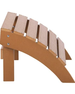 Clearance Beliani ADIRONDACK con poggiapiedi Marrone