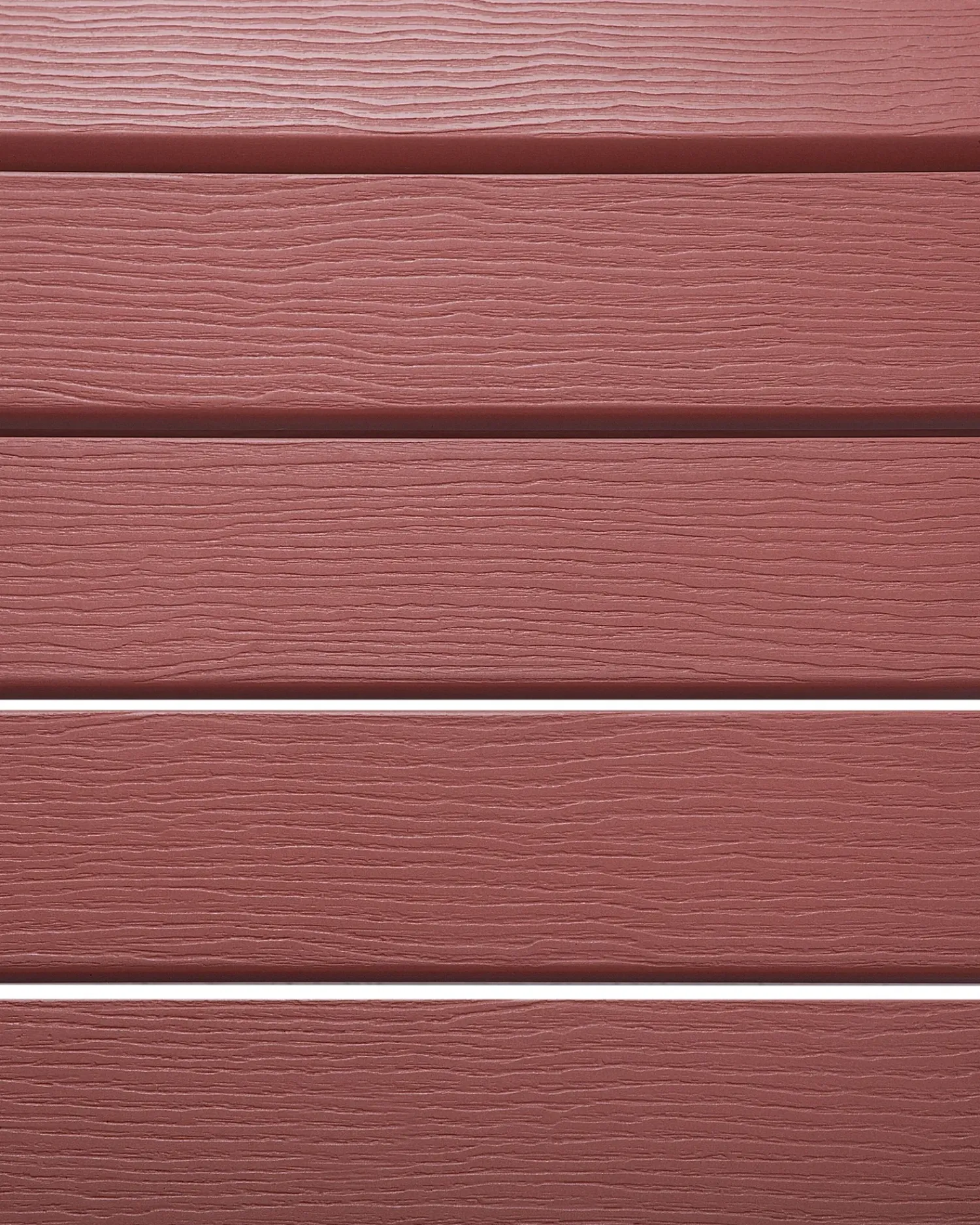 Hot Beliani ADIRONDACK con poggiapiedi Rosso