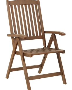 New Beliani AMANTEA Legno d'acacia scuro Marrone