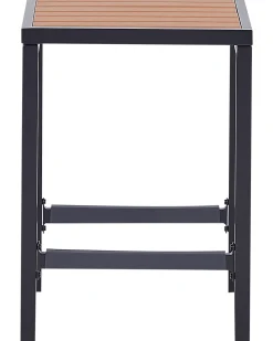 New Beliani AVETRANA Metallo Nero Marrone Nero