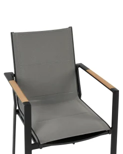 Online Beliani BUSSETO Metallo Nero Grigio Marrone Nero