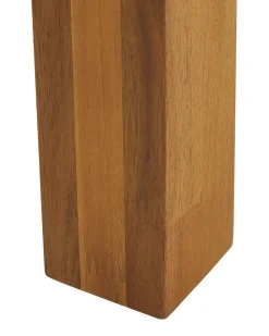 Beliani LIVORNO Legno d'acacia Marrone