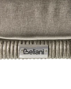 Online Beliani Sedia da giardino MURANO Rattan sintetico (PE) Grigio