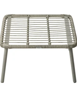 Online Beliani Sedia da giardino MURANO Rattan sintetico (PE) Grigio