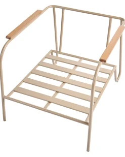 Clearance Beliani NIMIS con ottomana chiaro Beige