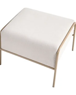 Clearance Beliani NIMIS con ottomana chiaro Beige