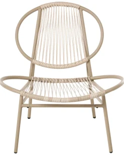 Beliani OVARO Rattan sintetico (PE) Beige