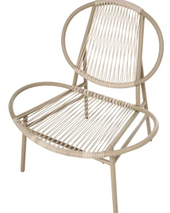 Beliani OVARO Rattan sintetico (PE) Beige