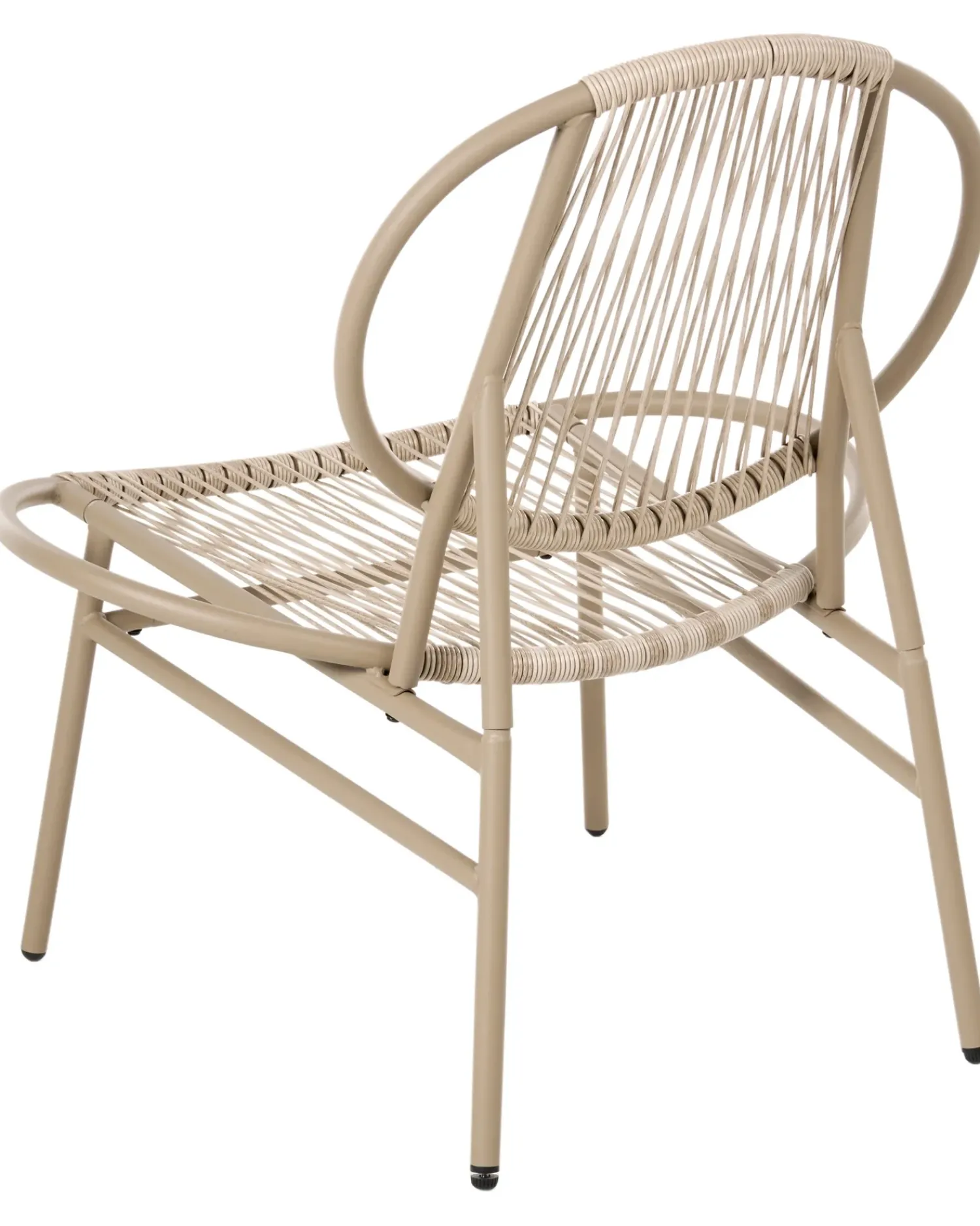 Beliani OVARO Rattan sintetico (PE) Beige