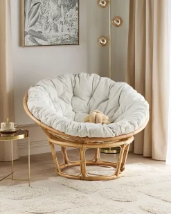 Beliani SALVO Rattan Naturale Beige Naturale