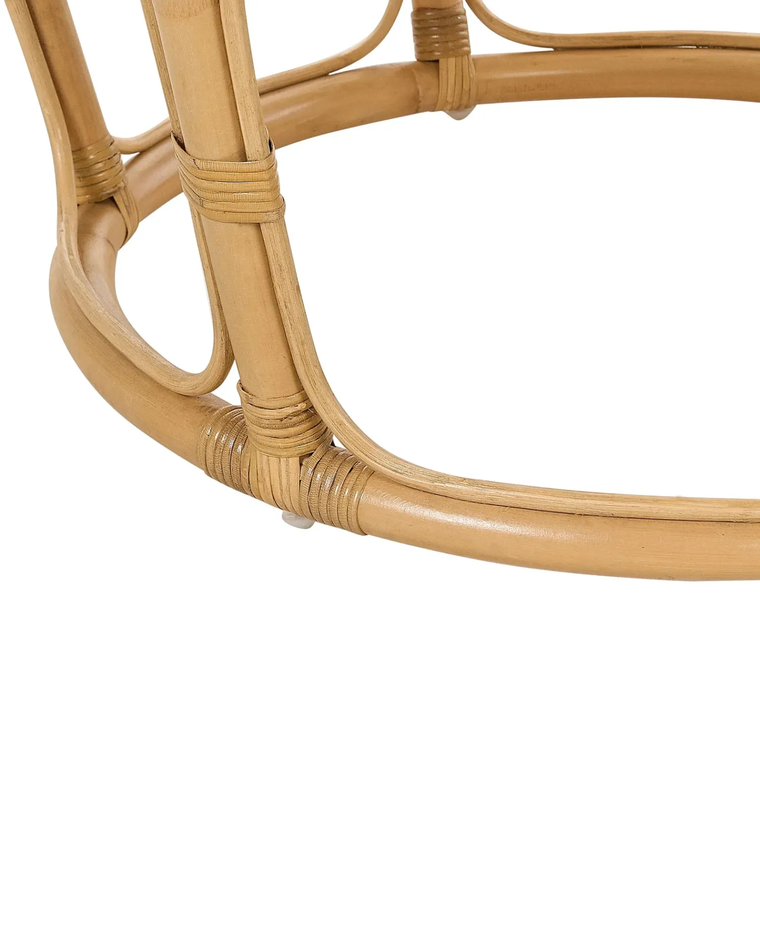 Beliani SALVO Rattan Naturale Beige Naturale