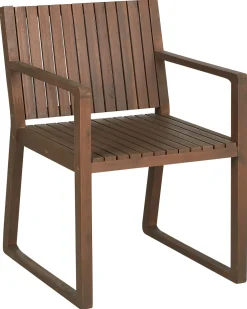 Outlet Beliani Sedia da giardino SASSARI Legno d'acacia scuro Marrone