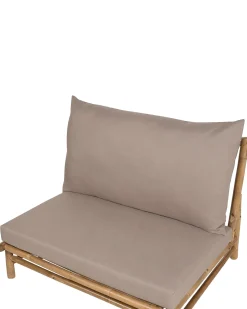 Outlet Beliani TODI Bambù Tortora Beige Marrone