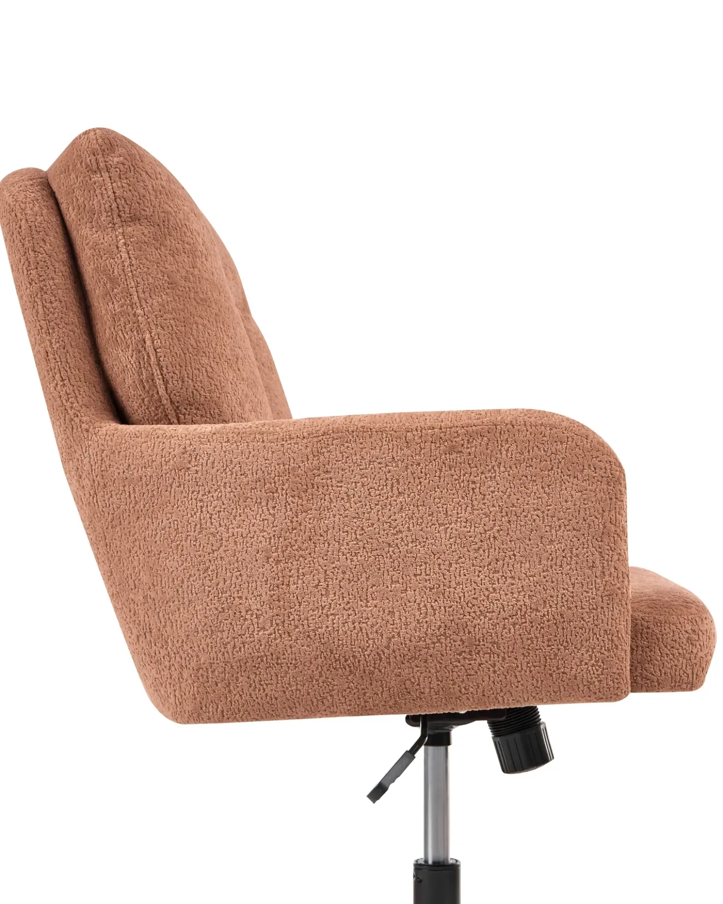 Sedia da scrivania ALPINE Tessuto Marrone dorato