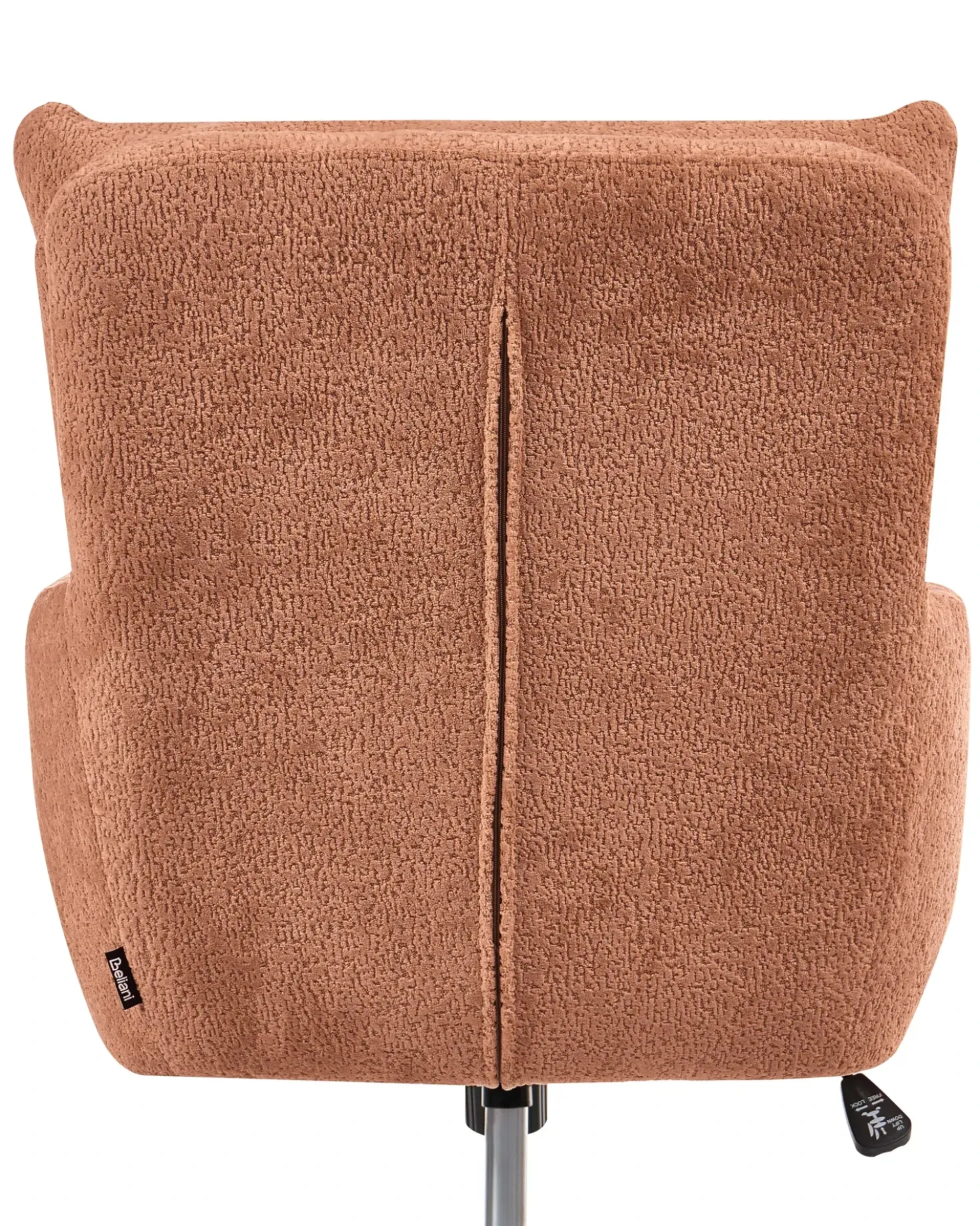 Sedia da scrivania ALPINE Tessuto Marrone dorato
