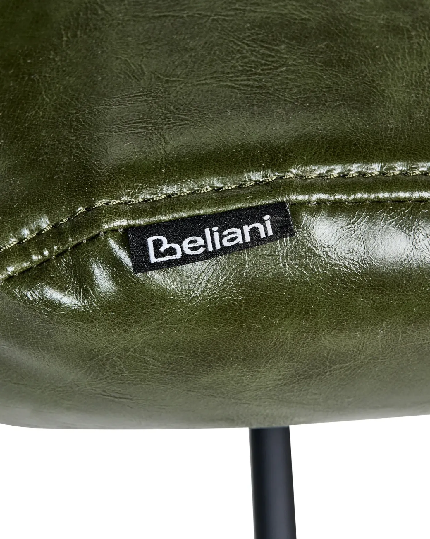 Sedia da scrivania CANDOR Pelle sintetica Verde scuro