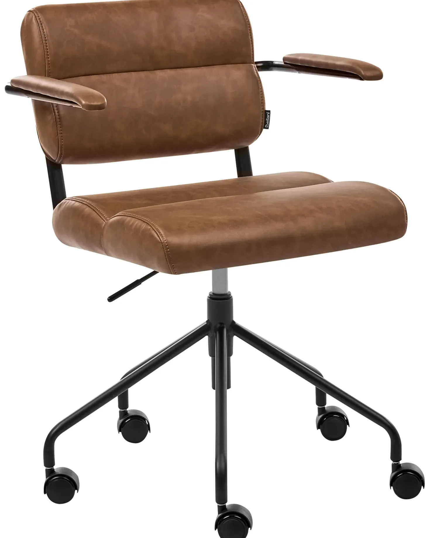 Sedia da scrivania CANDOR Pelle sintetica Marrone