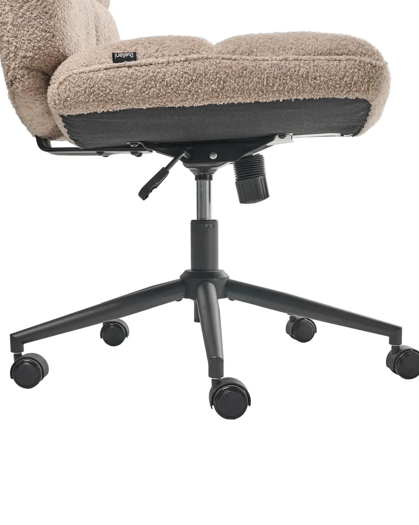 Sedia da scrivania CATLIN Bouclé Beige