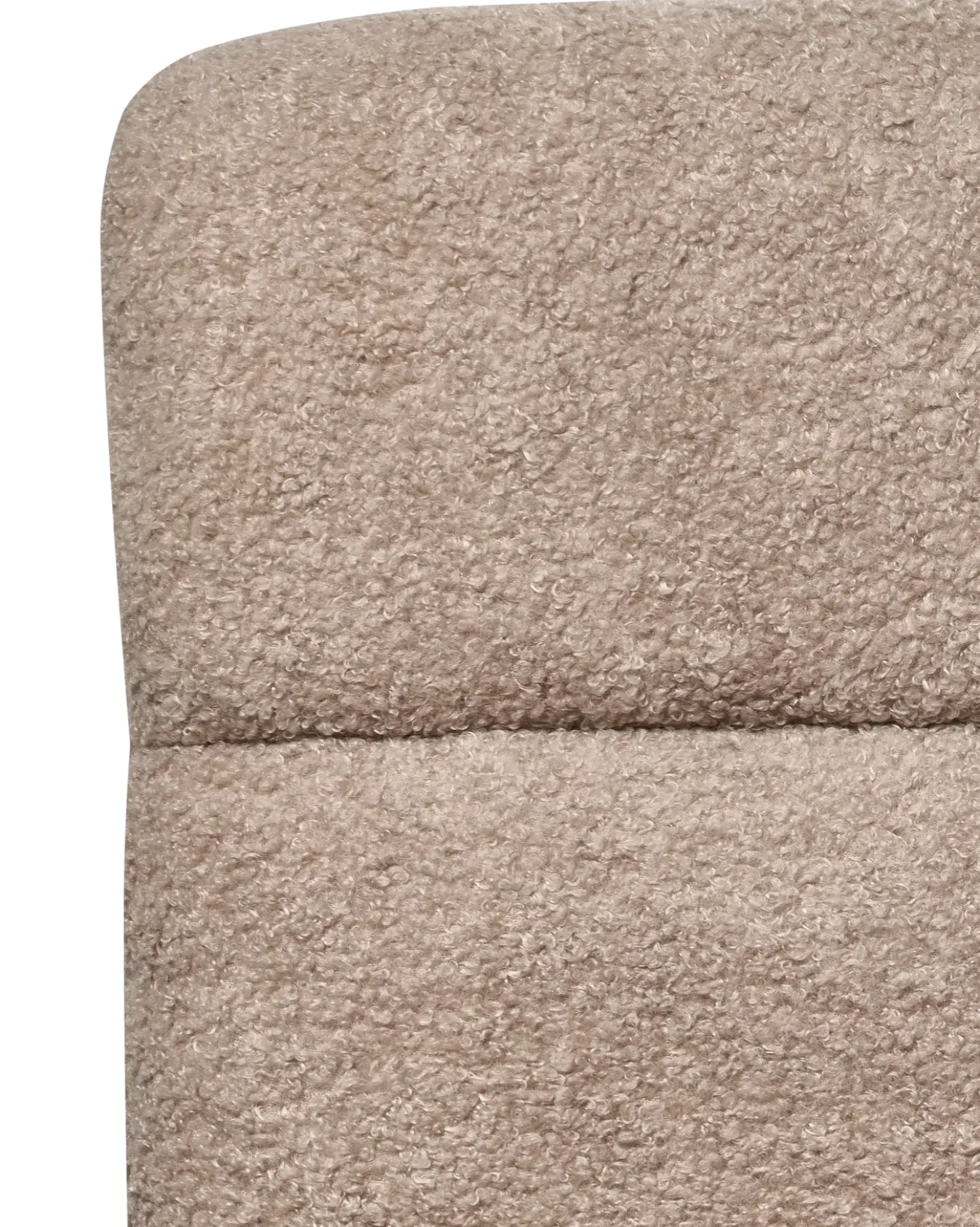 Sedia da scrivania CATLIN Bouclé Beige