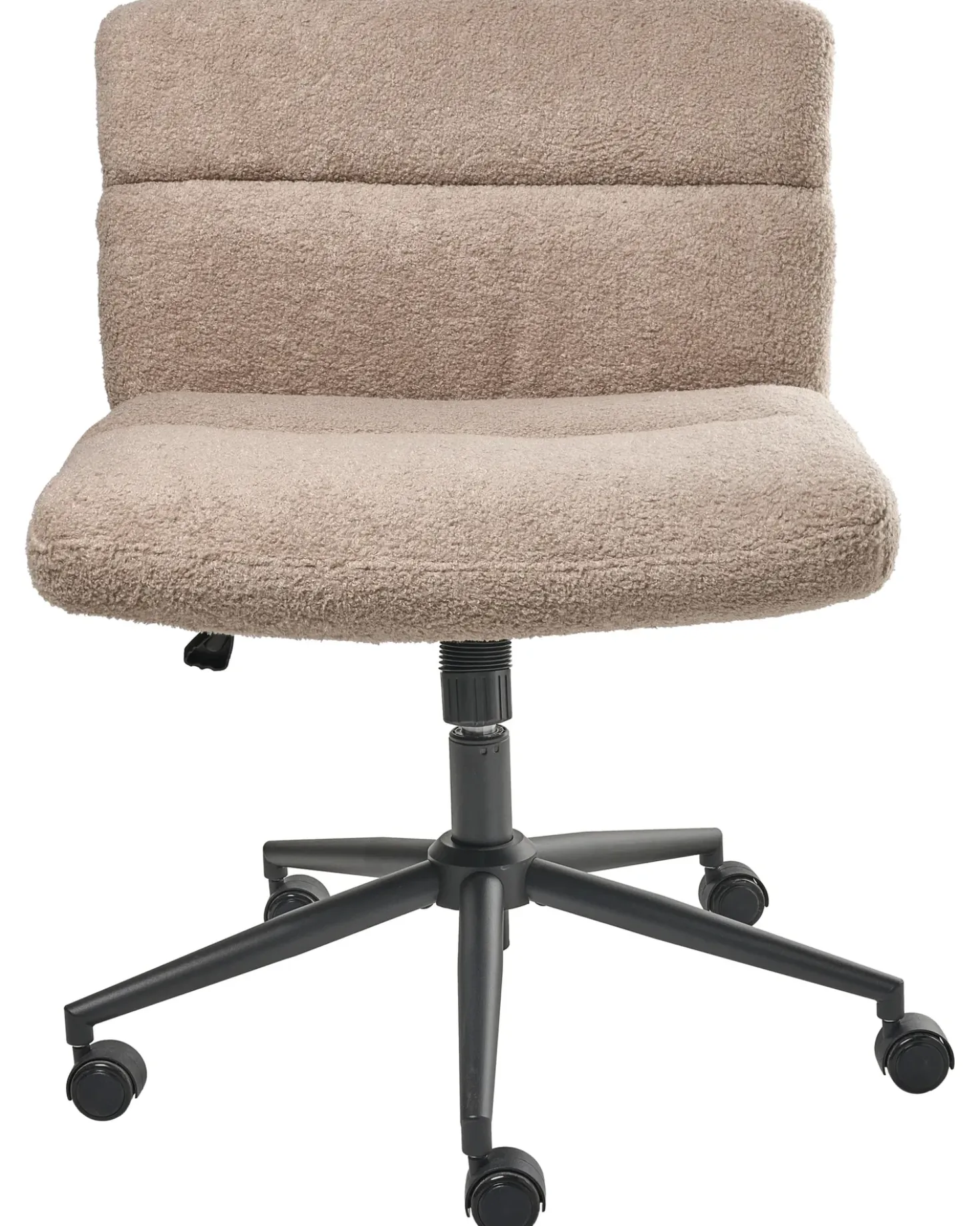 Sedia da scrivania CATLIN Bouclé Beige