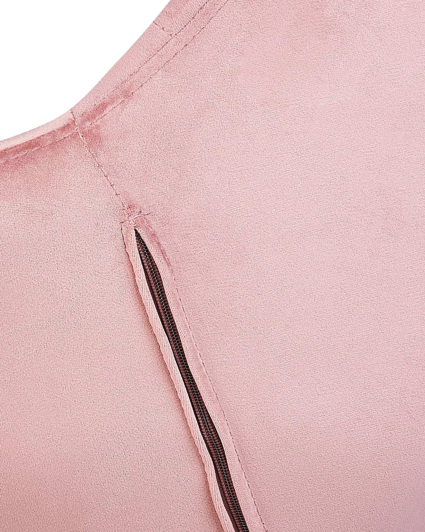 Sedia da scrivania LABELLE Velluto Rosa