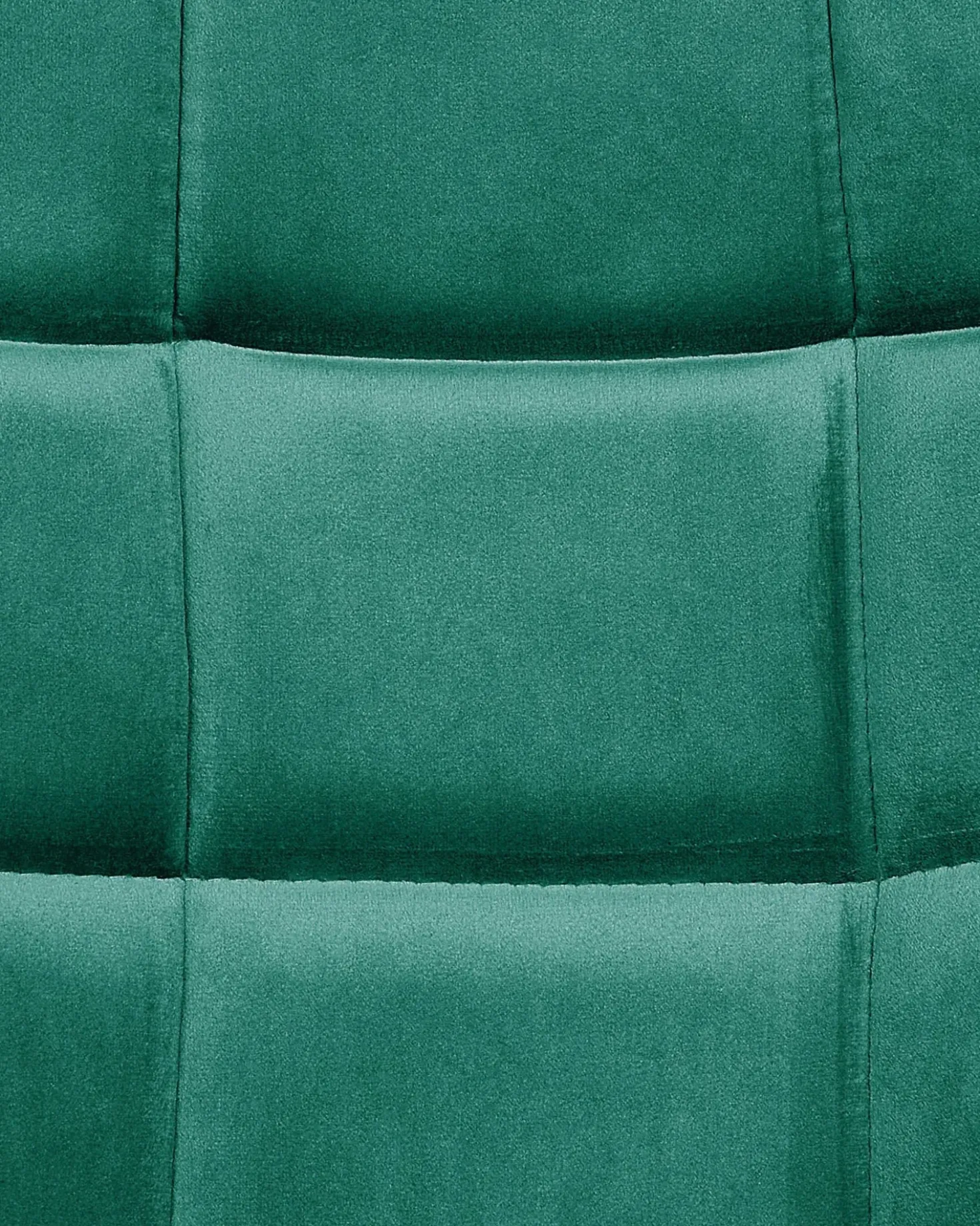 Sedia da scrivania LABELLE Velluto Verde smeraldo