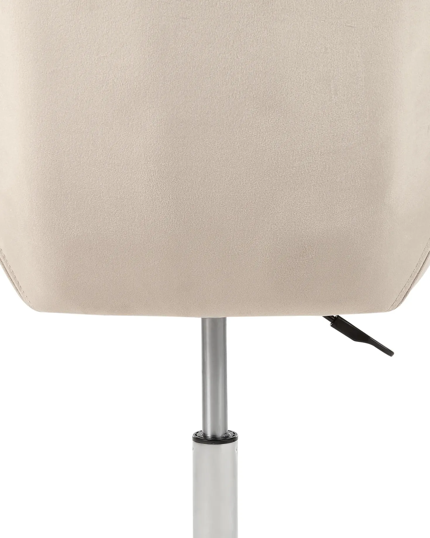 Sedia da scrivania LABELLE Velluto Beige