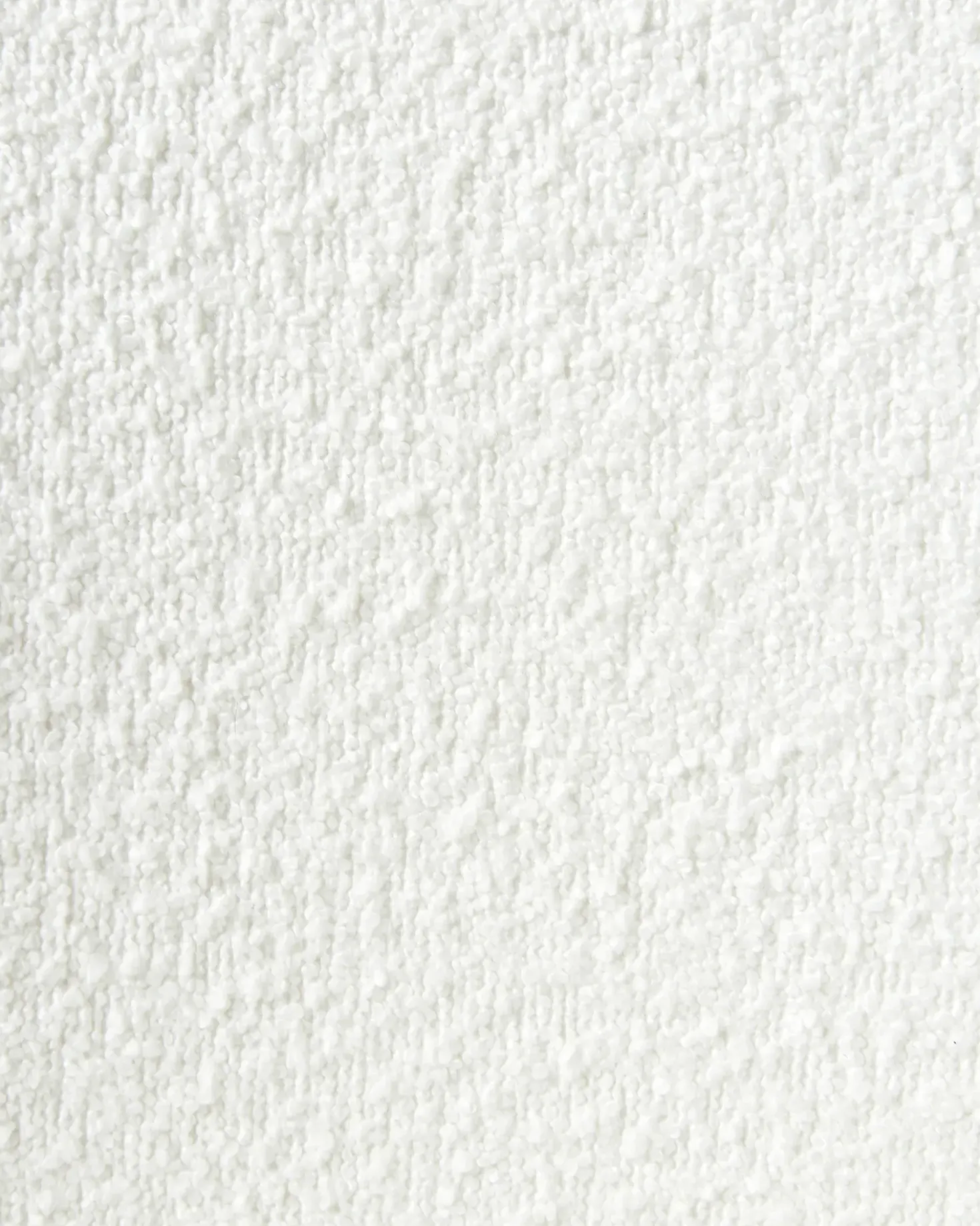 Sedia da scrivania MENESHA Bouclé Bianco