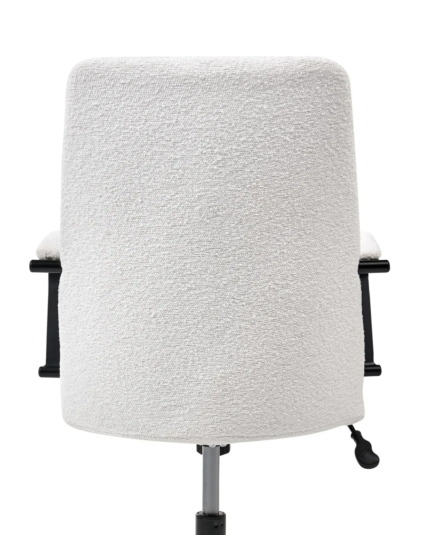 Sedia da ufficio CAROGA Bouclé Bianco