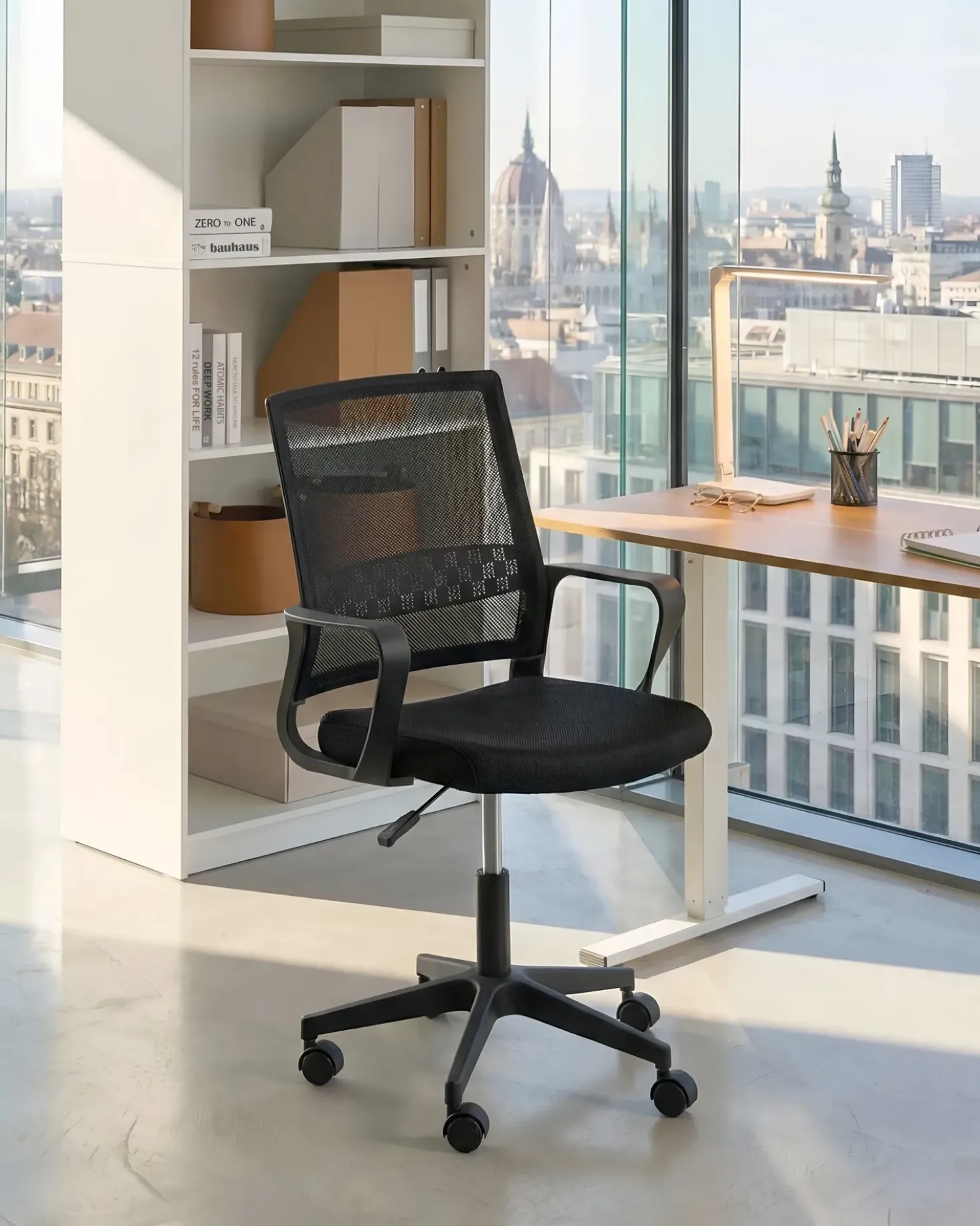 Sedia da ufficio EASE Nero