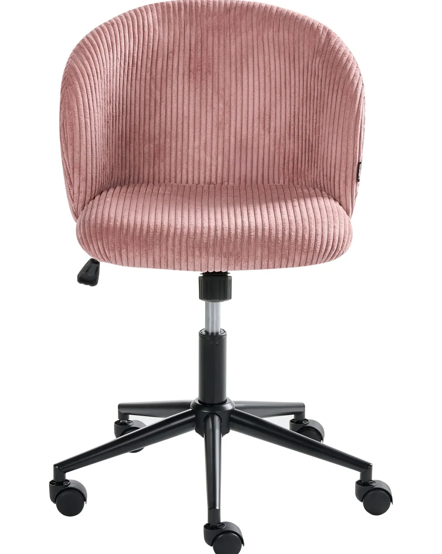 Sedia da ufficio MILES Velluto a coste Rosa