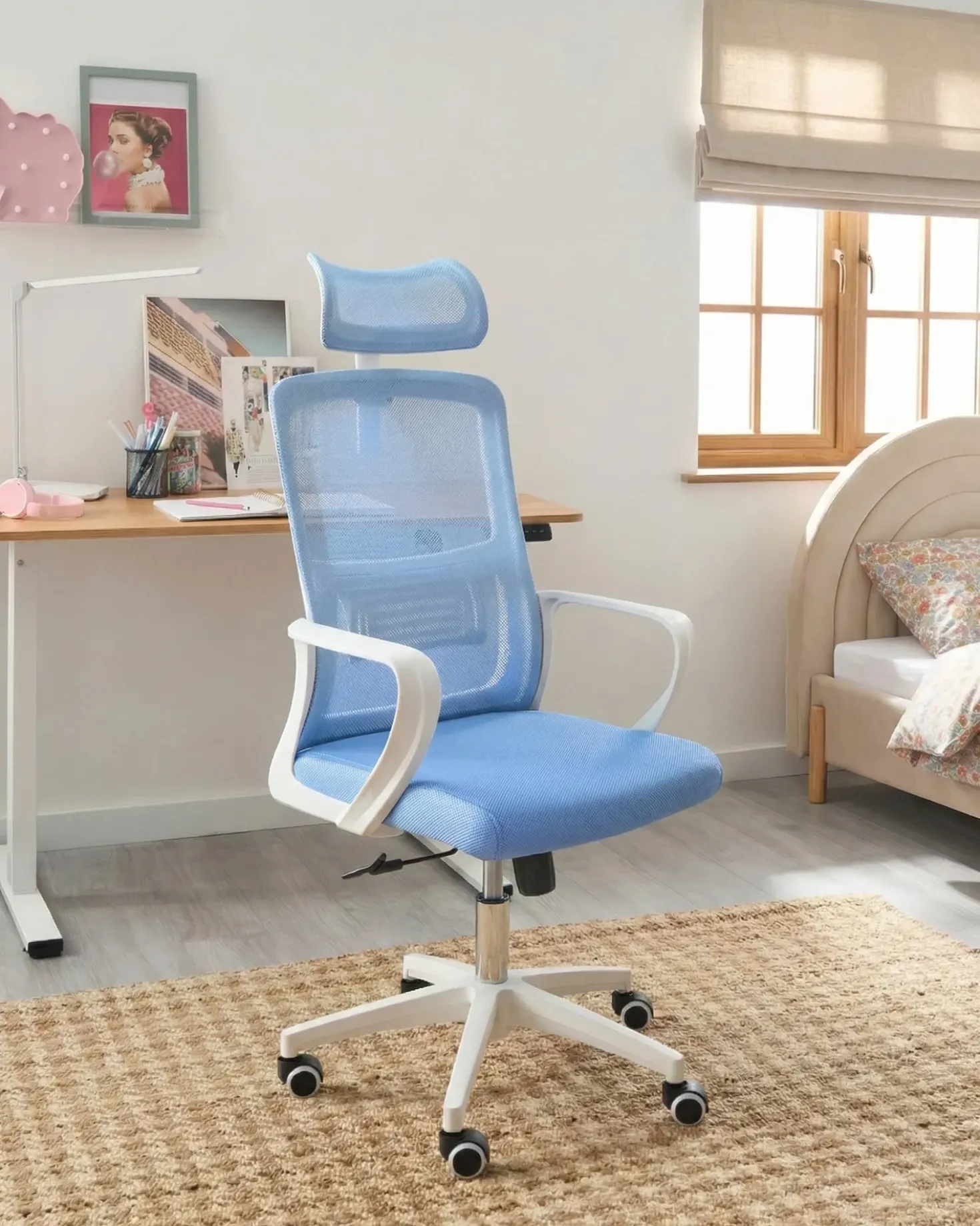 Sedia da ufficio MONARCH Blu