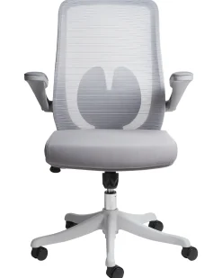 Sale Beliani Sedia da ufficio OVERLORD Grigio Grigio Nero