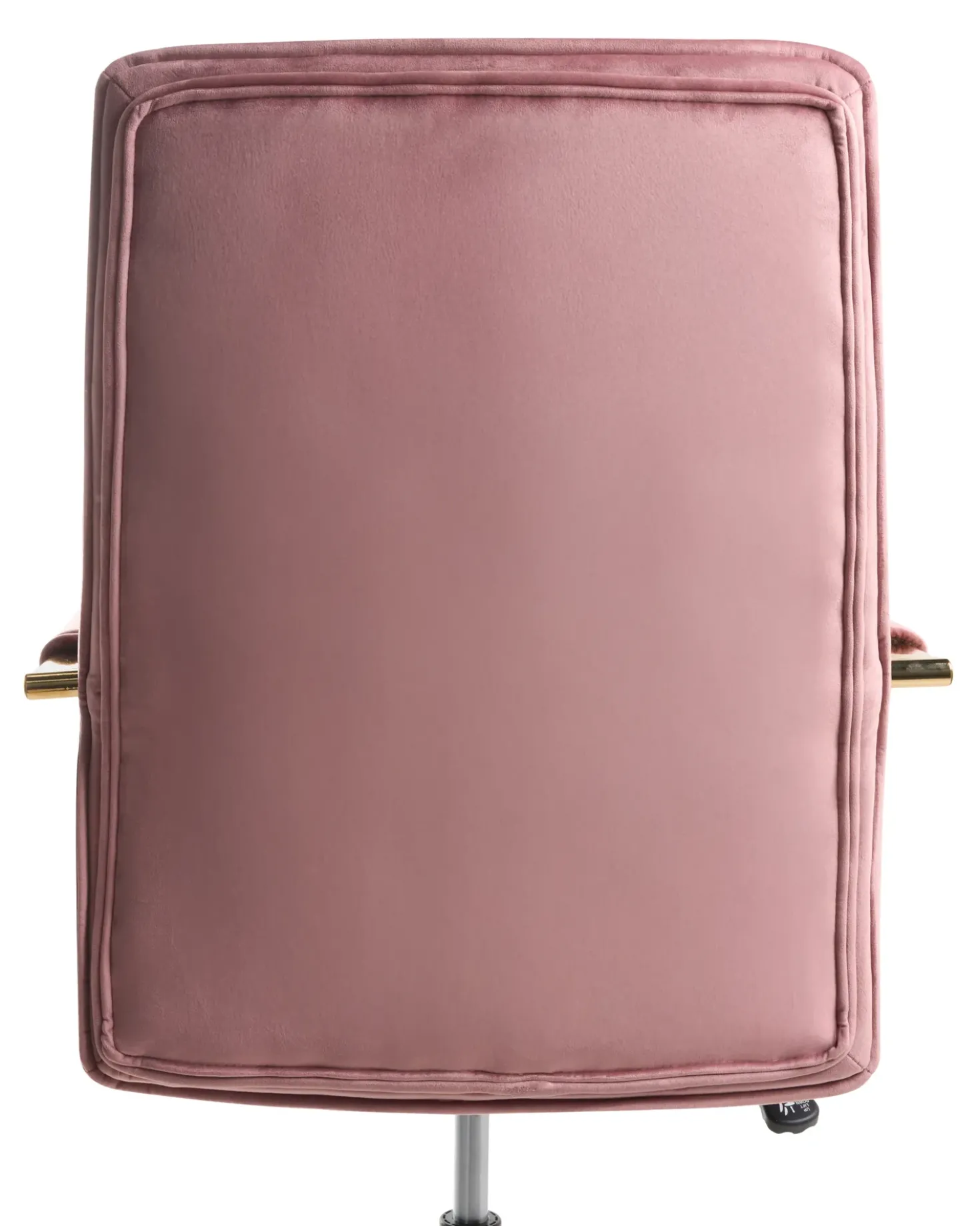 Sedia da ufficio VAMURE Velluto Rosa